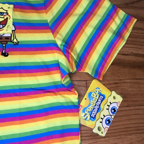 SpongeBob SquarePants T Shirt By Nickelodeon Men’s - Picture 4 of 5